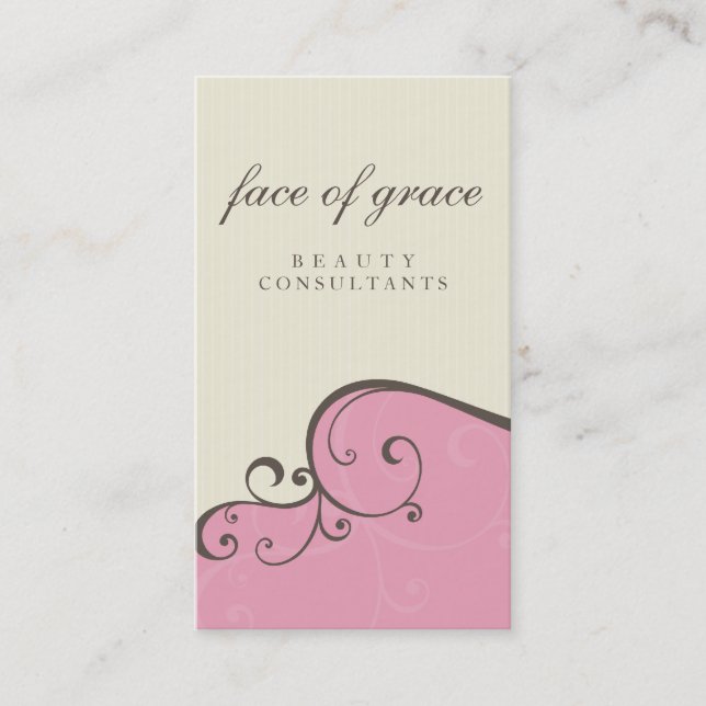 BUSINESS CARD :: elegantly delicate 3 (Front)