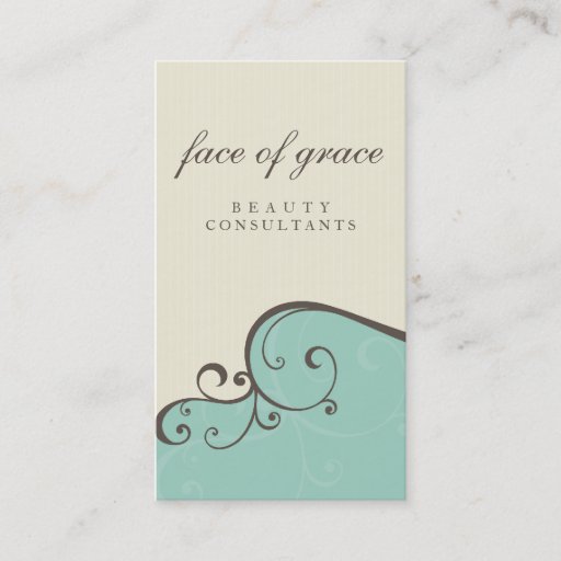 Customizable BUSINESS CARD :: elegantly delicate 5
