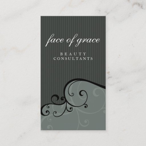 Customizable BUSINESS CARD :: elegantly delicate 6