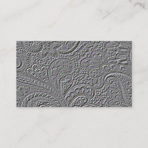 Business Card Embossed