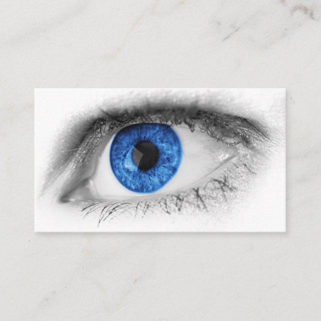 Business card, eye business card (Front)