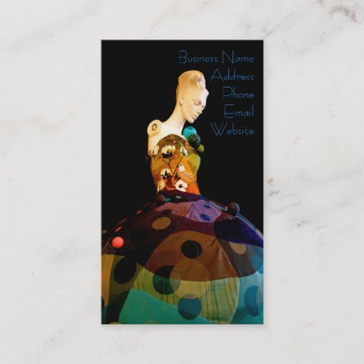 Customizable Business Card Fashion