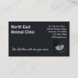 Business Card - Feline Eye on Black