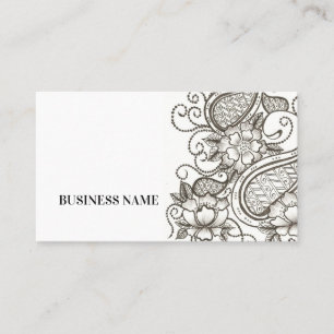 Business Card floral