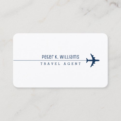 Business Card for a Travel Agent