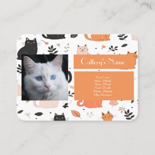 Business Card For Cattery