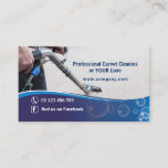 Business Card For Cleaning Carpet Company at Zazzle