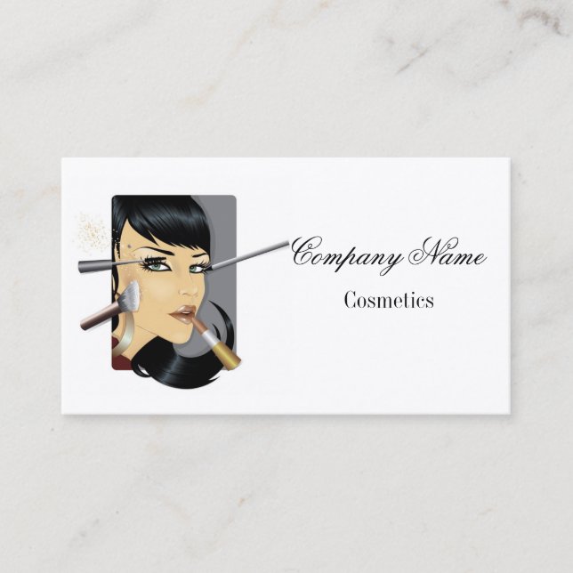Business card for cosmetics industry (Front)
