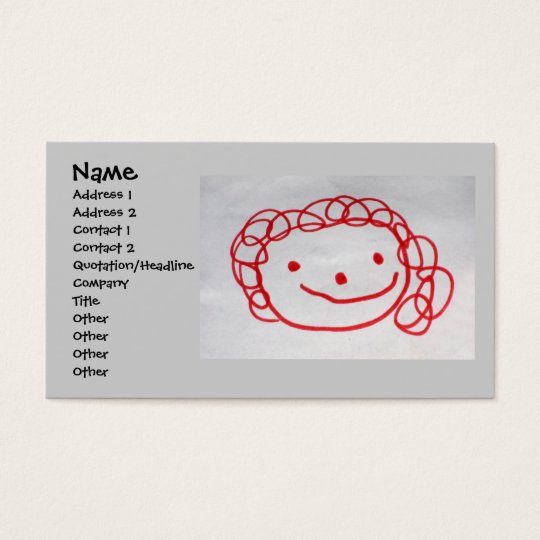 Business Card for Day Care Great