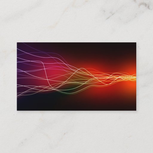 Customizable business card for dj, electrician, club, promoter