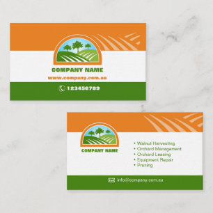 Business Card for farmers and gardeners