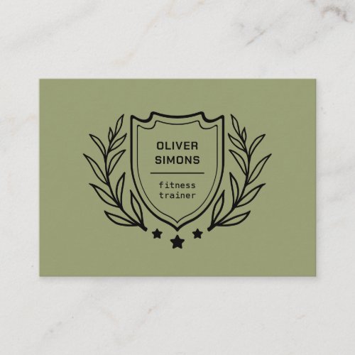Business Card for Fitness trainer