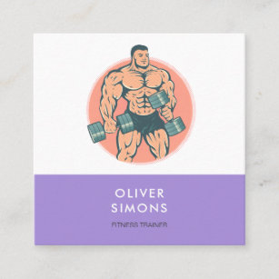 Business Card for Fitness trainer