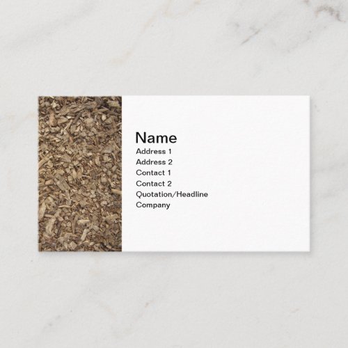 Business card for gardener and landscaper