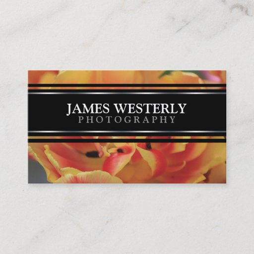 Customizable Business Card For Photographers