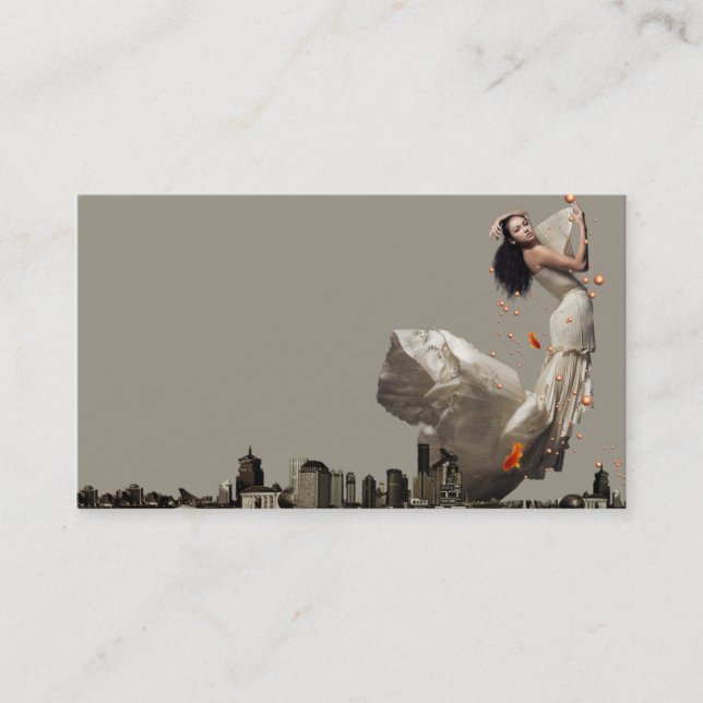 business card for real estate (Front)