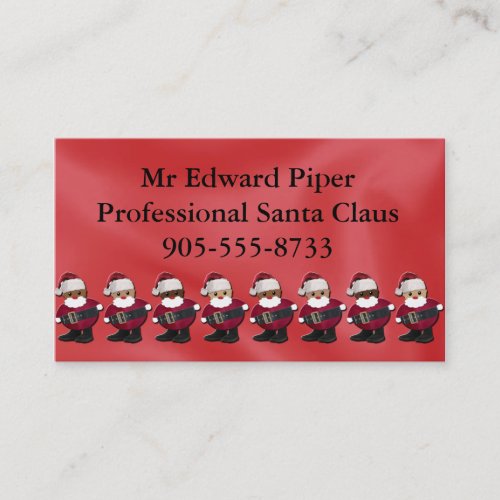 Business Card for Santa Claus