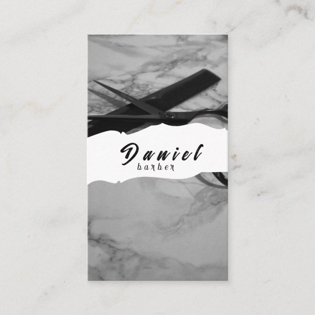 Business Card for the Perfect Hairstyle (Front)