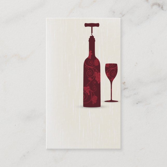 business card for winery (Front)