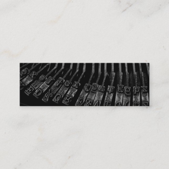 Business card for writers (Front)