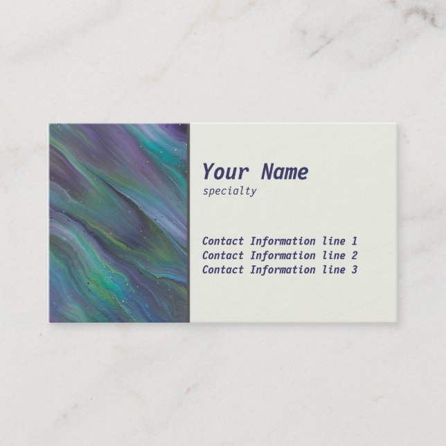 Business Card - Forest (Front)