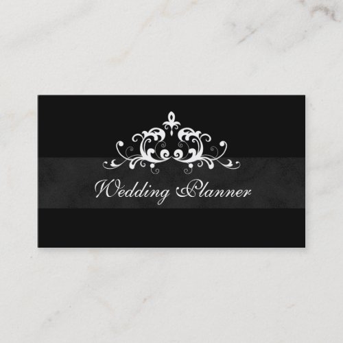 Business Card Formal Wedding Event Planner