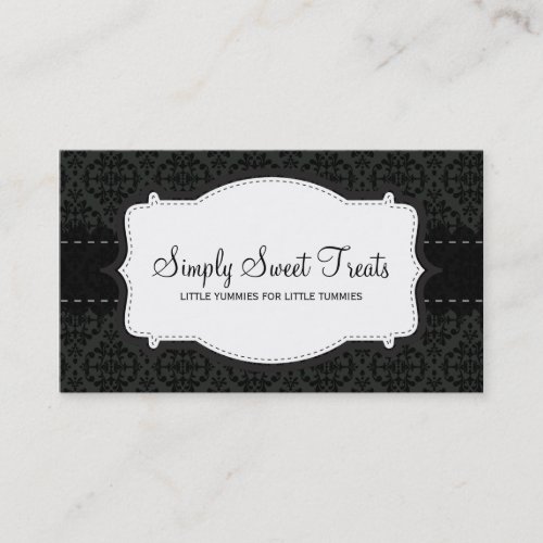 BUSINESS CARD :: funky damask 10L