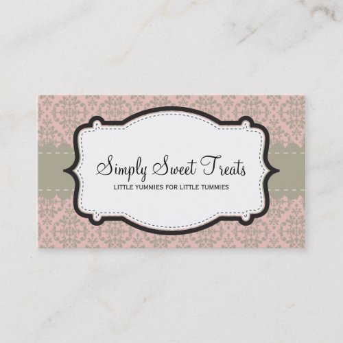 BUSINESS CARD :: funky damask 1L