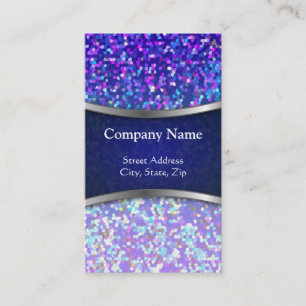 Business Card Glitter Graphic Background