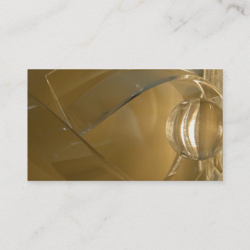 Customizable Business CARD - golden abstract