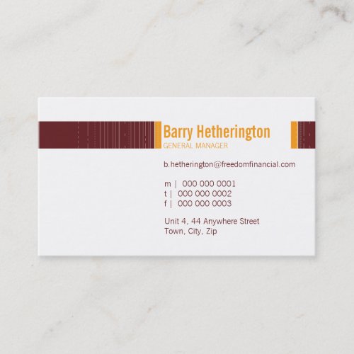 BUSINESS CARD :: hip 1