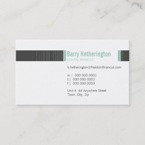 Customizable BUSINESS CARD :: hip 8