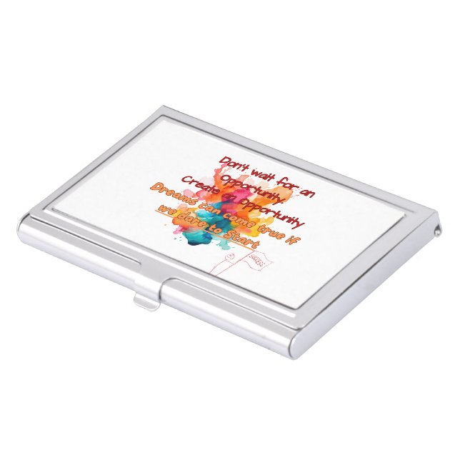 business card holder (Front)