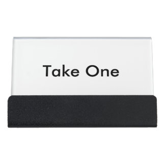 Business card holder