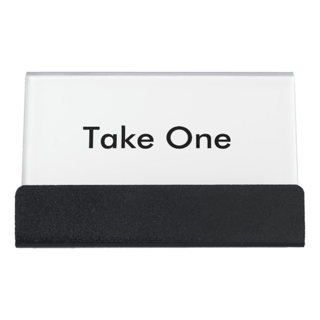 Business card holder (Front)