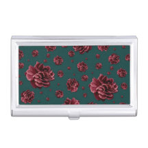 Business Card Holder - Floral