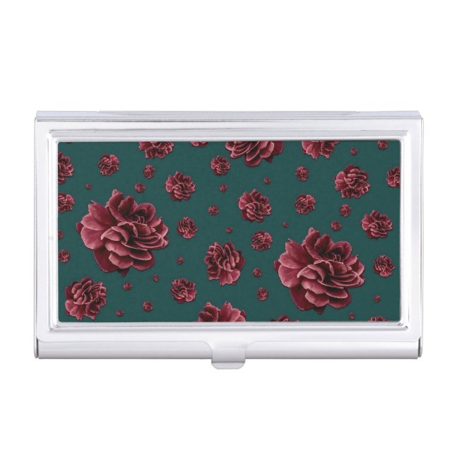 Business Card Holder - Floral (Front)