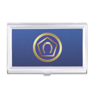 Business Card Holder: Germanna Foundation Logo Case