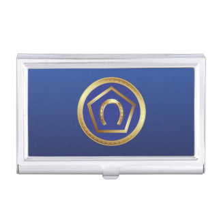 Business Card Holder: Germanna Foundation Logo Case