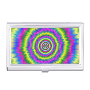 Business Card Holder Neon Explosion