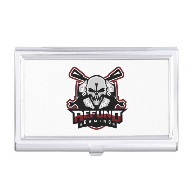 Business Card Holder REFUND GAMING (Front)