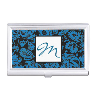 Business Card Holder WILLIAM MORRIS CUSTOM INITIAL