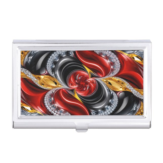 Business card holder with German Colors (Front)