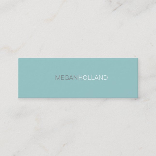 Business Card | II Tones - blue (Front)