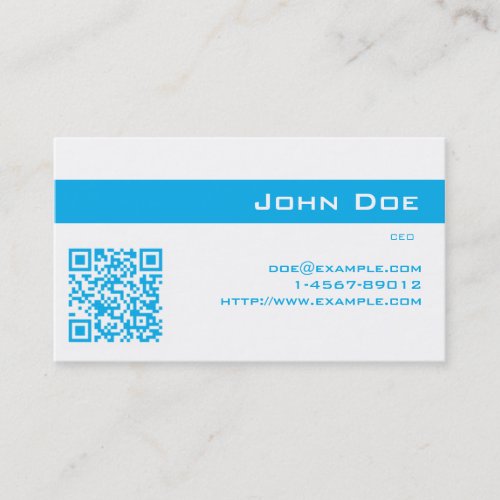Business Card Imperial Blue