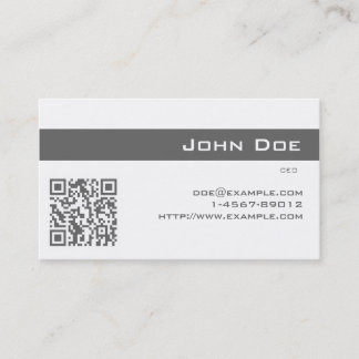 Business Card Imperial Gray