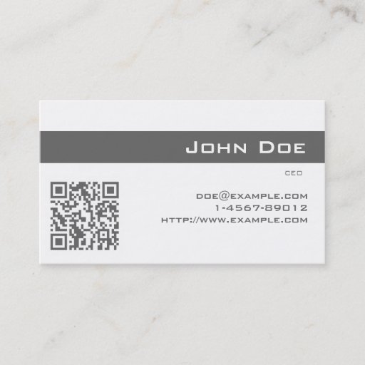 Customizable Business Card Imperial Gray