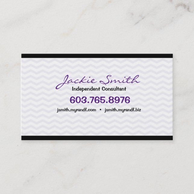 Business Card - Independent Consultant (Front)