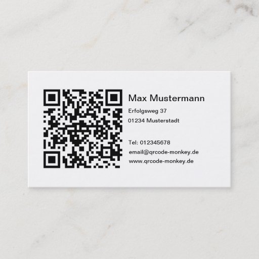 Customizable Visiting card (individually shapable) business card