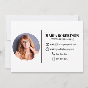 business card invitation